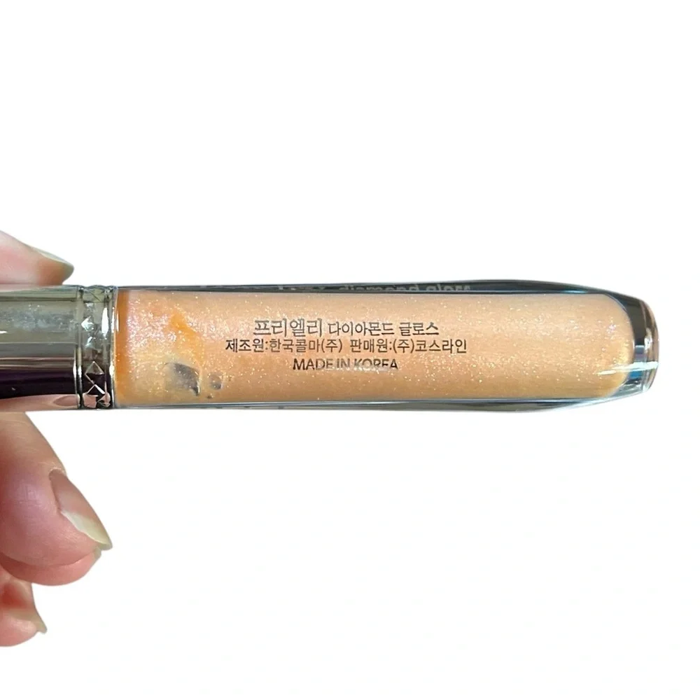 Cosline Prielry Diamond Gloss #32 Sheer Sparkling Lip Gloss Korean K-Beauty NIB